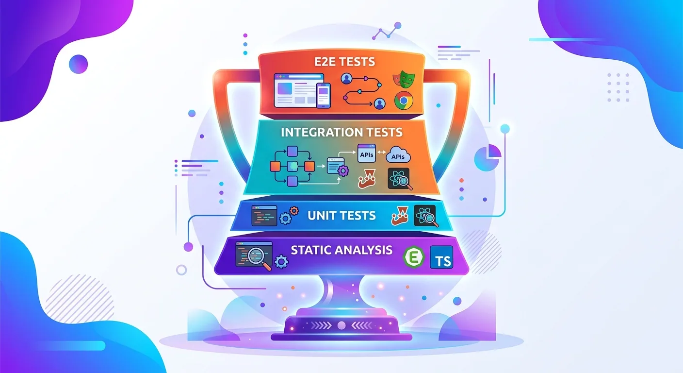Mô hình Testing Trophy cho frontend