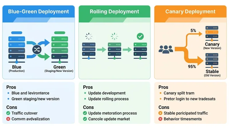 So sánh ba chiến lược deployment