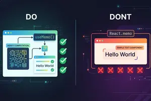 So sánh khi nào nên và không nên dùng React memoization